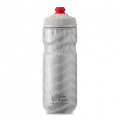 Botella de agua Breakaway Insulated 600ml Bolt White/Silver